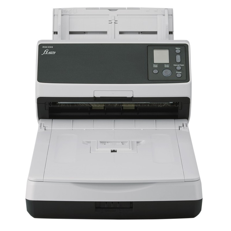 Ricoh fi-8270 ADF+Ręczny skaner pobierający 600 x 600 DPI A4 Czarny, Szary