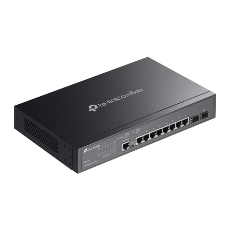 TP-Link Omada SG3210 łącza sieciowe Zarządzany L2/L3 Gigabit Ethernet (10/100/1000) 1U Czarny