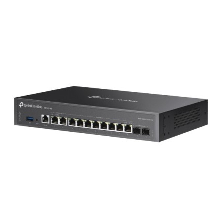 TP-Link Omada ER7412-M2 ruter 2.5 Gigabit Ethernet, Gigabit Ethernet Czarny