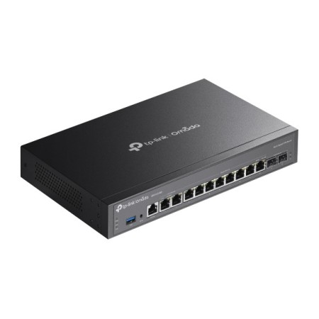 TP-Link Omada ER7412-M2 ruter 2.5 Gigabit Ethernet, Gigabit Ethernet Czarny