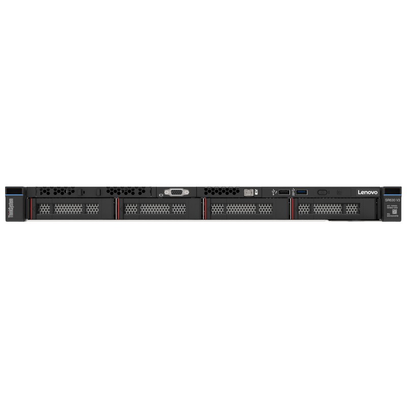 Lenovo ThinkSystem SR630 V3 serwer Rack (1U) Intel® Xeon Silver 4510 2,4 GHz 32 GB DDR5-SDRAM 1100 W