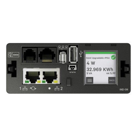 Vertiv Geist IMD-5M urządzenie do monitorowania jakości energii Interchangeable monitoring device Wbudowany wyświetlacz LCD