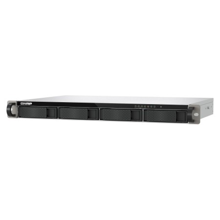 QNAP TS-433eU NAS Rack (1U) Cortex-A Cortex-A55 4 GB 0 TB QNAP Turbo System Czarny
