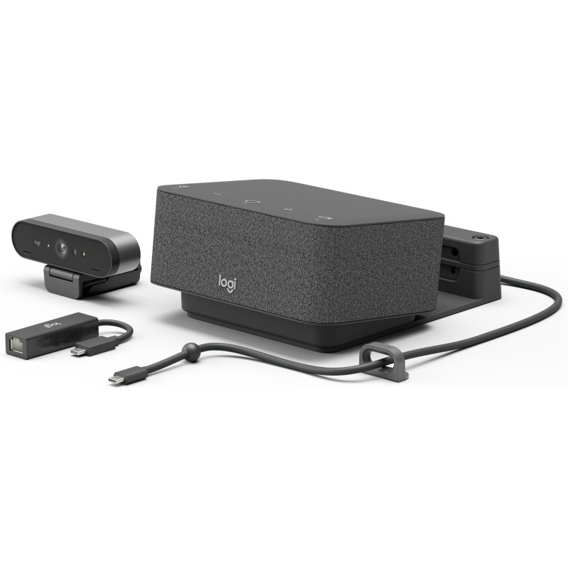 Logitech Logi Dock Focus Room kit UC system videokonferencyjny 1 os. Osobisty system wideokonferencji