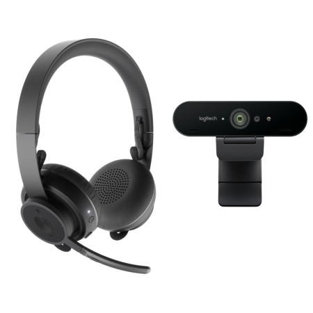 Logitech Pro Personal Video Collaboration Teams Kit system videokonferencyjny 1 os. Osobisty system wideokonferencji