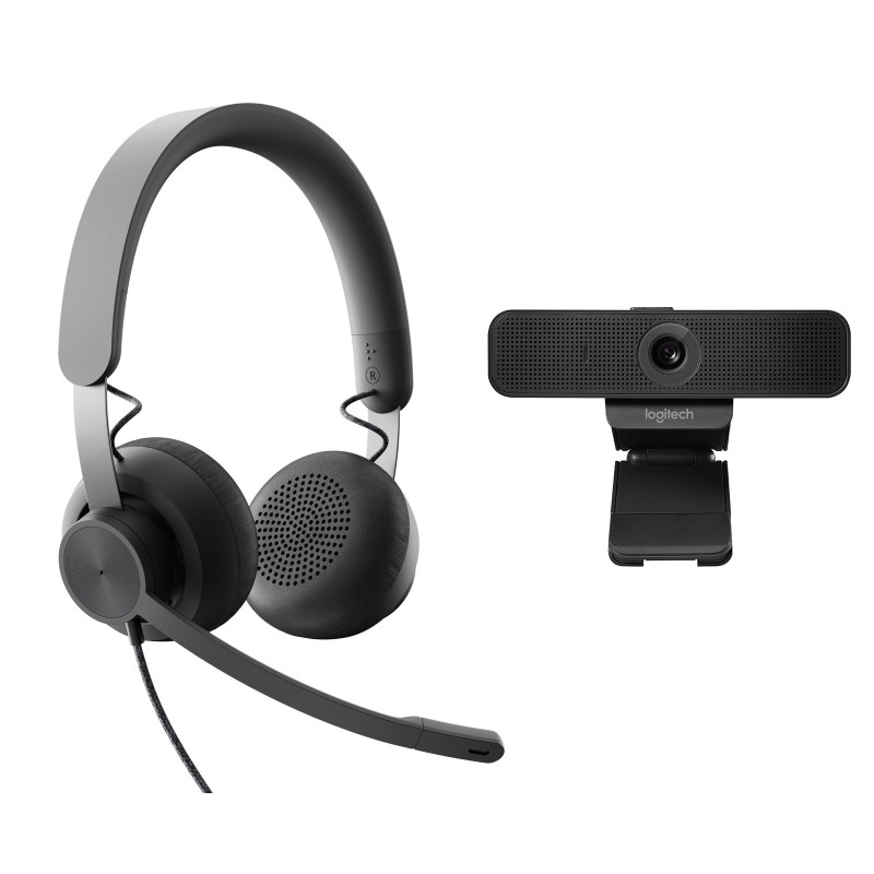 Logitech Zone Wired UC system videokonferencyjny 1 os. 3 MP Osobisty system wideokonferencji