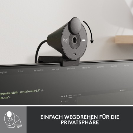 Logitech Brio 300 kamera internetowa 2 MP 1920 x 1080 px USB-C Grafitowy