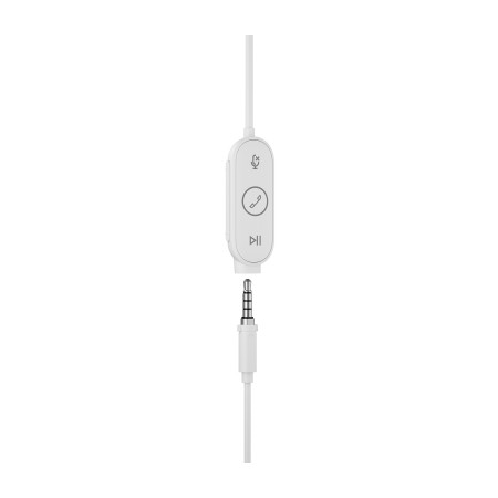 Logitech Zone Zestaw słuchawkowy Przewodowa Douszny Połączenia/muzyka USB Type-C Różowy
