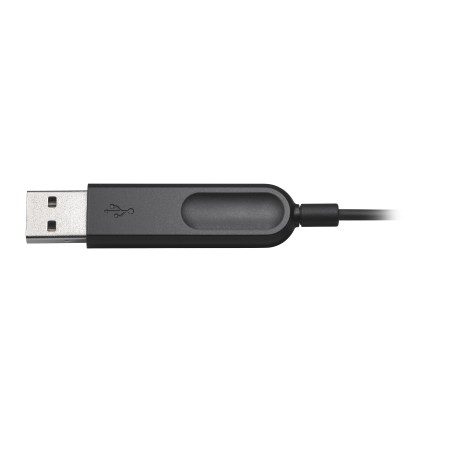 Logitech H340 Zestaw słuchawkowy Przewodowa Opaska na głowę Biuro/centrum telefoniczne USB Typu-A Czarny