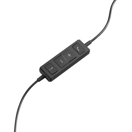 Logitech H570e Zestaw słuchawkowy Przewodowa Opaska na głowę Biuro/centrum telefoniczne USB Typu-A Czarny