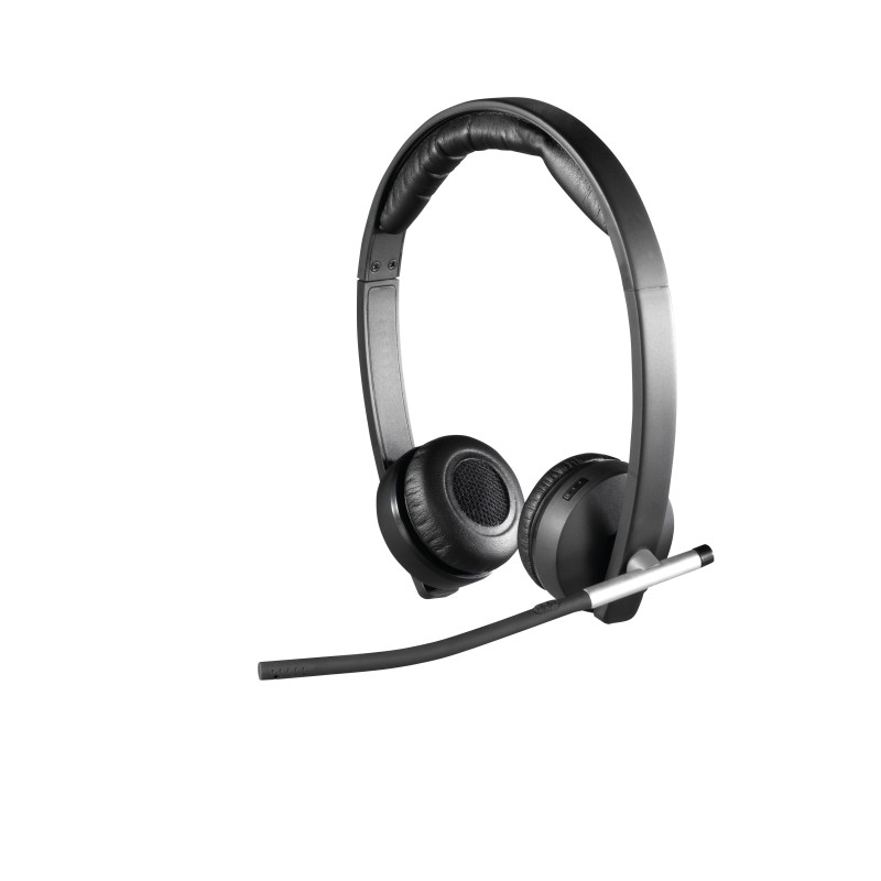 Logitech Wireless Headset Dual H820e Zestaw słuchawkowy Bezprzewodowy Opaska na głowę Biuro/centrum telefoniczne Czarny