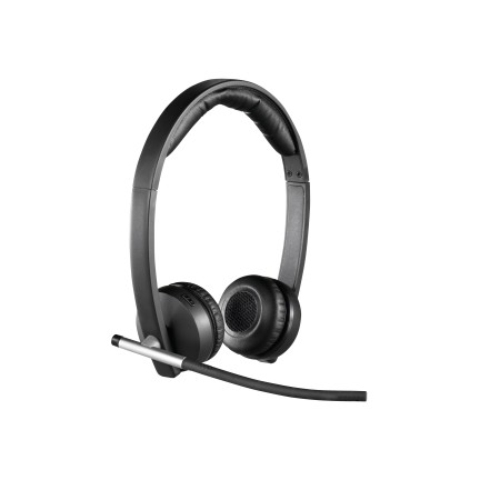 Logitech Wireless Headset Dual H820e Zestaw słuchawkowy Bezprzewodowy Opaska na głowę Biuro/centrum telefoniczne Czarny