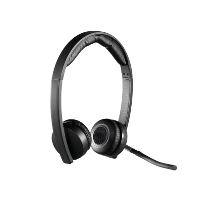 Logitech Wireless Headset Dual H820e Zestaw słuchawkowy Bezprzewodowy Opaska na głowę Biuro/centrum telefoniczne Czarny