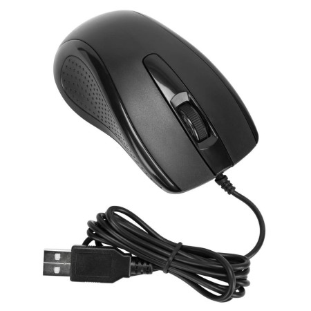 Targus BUS0423UK klawiatura Dołączona myszka Biuro USB QWERTY UK międzynarodowy Czarny