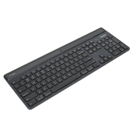 Targus EcoSmart klawiatura Uniwersalne Bluetooth QWERTY Hiszpański Czarny