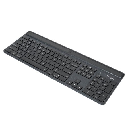 Targus EcoSmart klawiatura Uniwersalne Bluetooth QWERTY Hiszpański Czarny