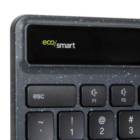Targus EcoSmart klawiatura Uniwersalne Bluetooth QWERTY Hiszpański Czarny