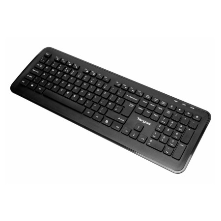 Targus AKM610UK klawiatura Dołączona myszka Uniwersalne RF Wireless QWERTY Angielski Czarny