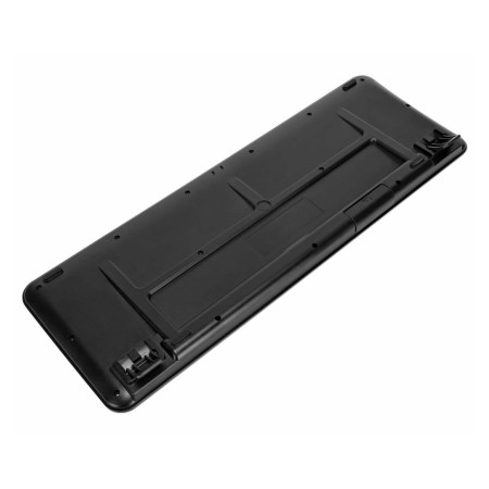 Targus AKM610FR klawiatura Dołączona myszka Uniwersalne RF Wireless AZERTY Francuski Czarny