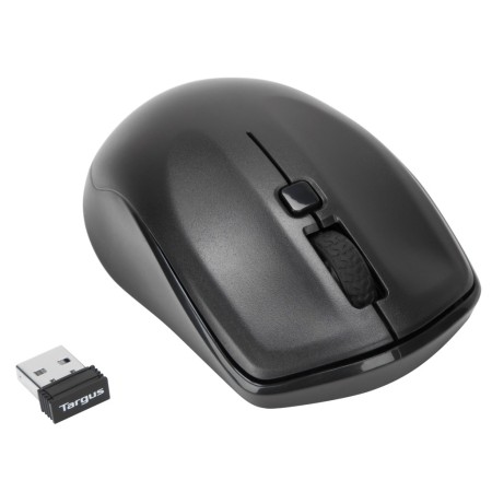 Targus AKM610ES klawiatura Dołączona myszka Uniwersalne RF Wireless Hiszpański Czarny