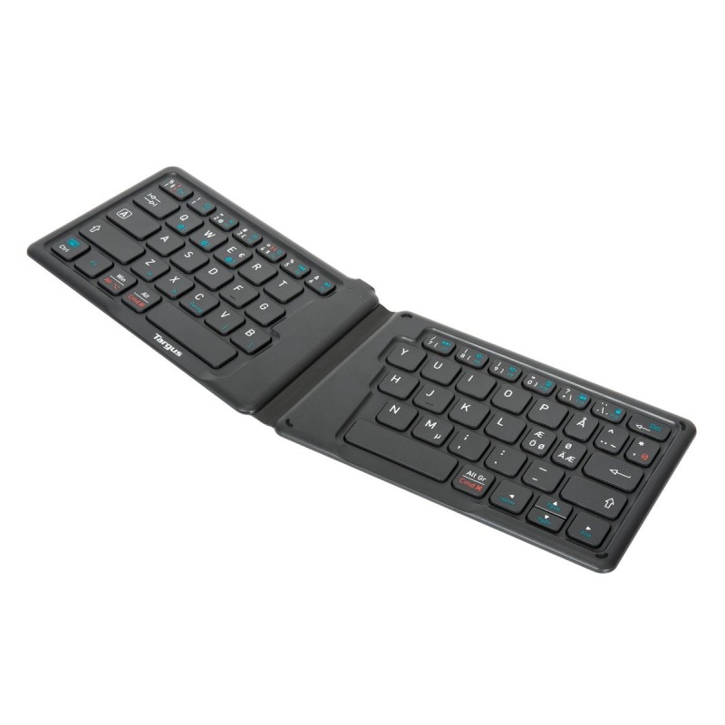 Targus AKF003NO klawiatura Uniwersalne Bluetooth QWERTY Skandynawia Czarny
