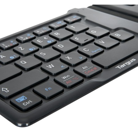 Targus AKF003FR klawiatura Uniwersalne Bluetooth AZERTY Francuski Czarny