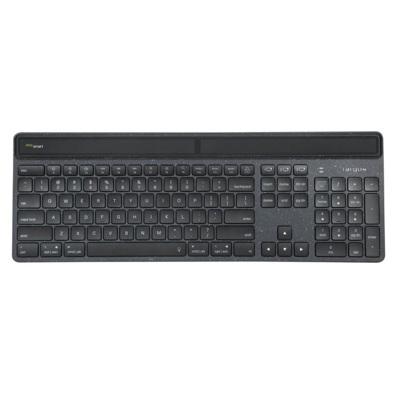 Targus EcoSmart klawiatura Uniwersalne Bluetooth QWERTY British English Czarny Targus EcoSmart klawiatura Uniwersalne Bluetooth QWERTY British English Czarny