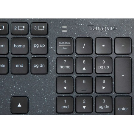 Targus EcoSmart klawiatura Uniwersalne Bluetooth QWERTY British English Czarny