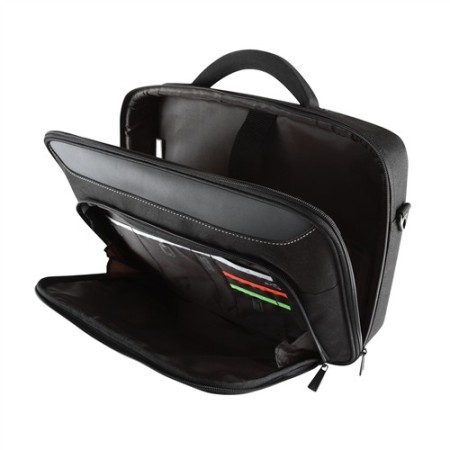 Targus CN414EU torba na laptop 36,3 cm (14.3") Aktówka Czarny, Czerwony
