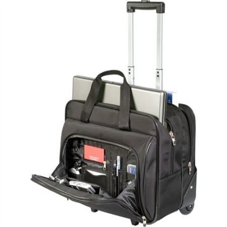 Targus TBR003EU torba na laptop 40,6 cm (16") Pokrowiec w typie walizki na naóżkach Czarny