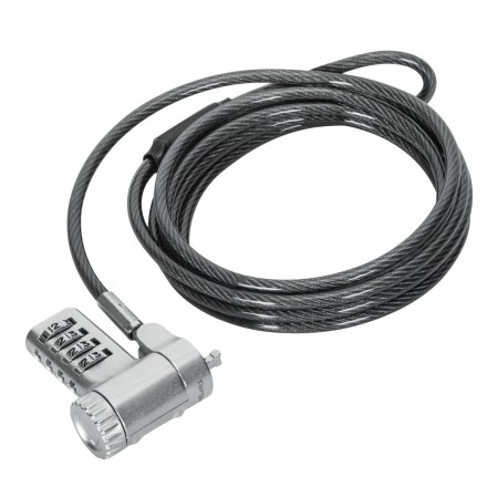 Targus ASP96RGL zapięcie do kabli Srebrny 2 m
