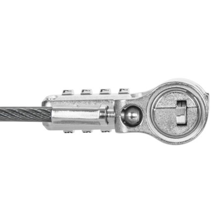 Targus ASP96GLX-S zapięcie do kabli Srebrny 2 m