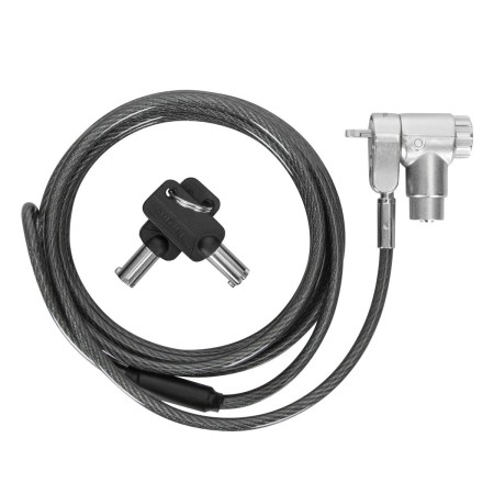 Targus ASP95MKGLX-25 zapięcie do kabli Srebrny 2 m