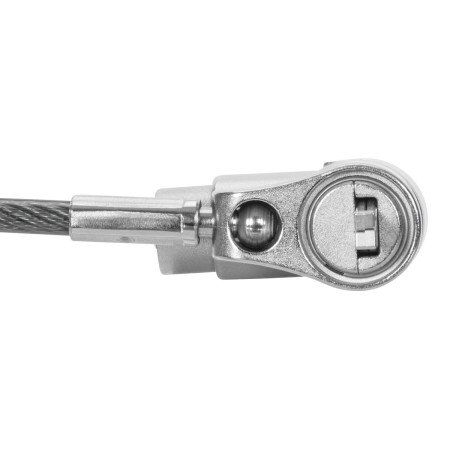 Targus ASP95MKGLX-25 zapięcie do kabli Srebrny 2 m