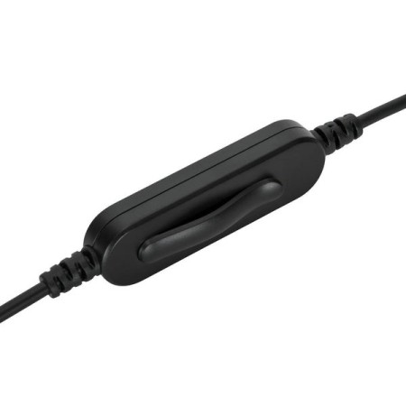 Targus AEH102GL słuchawki/zestaw słuchawkowy Przewodowa Opaska na głowę Połączenia/muzyka USB Typu-A Czarny