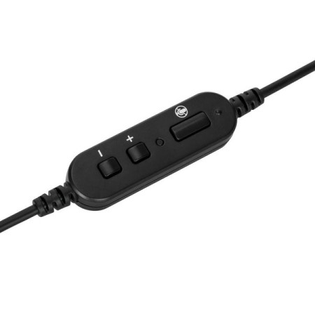 Targus AEH102GL słuchawki/zestaw słuchawkowy Przewodowa Opaska na głowę Połączenia/muzyka USB Typu-A Czarny