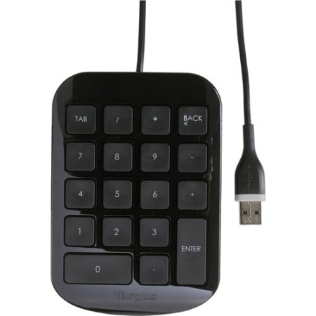 Targus Numeric Keypad klawiatura Czarny, Szary