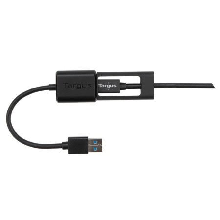 Targus ACC110401GLX kabel USB 0,1 m USB A USB C Czarny