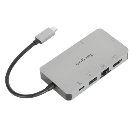 Targus DOCK419EU stacja dokująca Przewodowa USB 3.2 Gen 1 (3.1 Gen 1) Type-C Szary