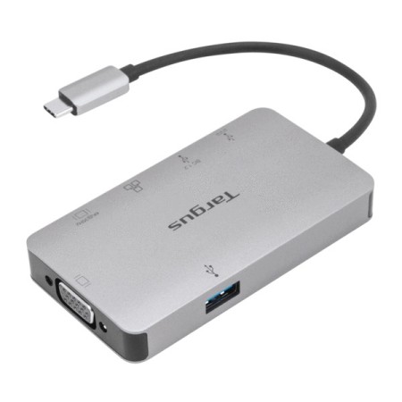 Targus DOCK419 Przewodowa USB 3.2 Gen 1 (3.1 Gen 1) Type-C Szary