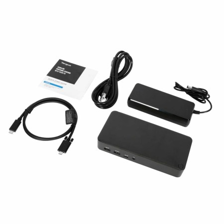 Targus DOCK460EUZ stacja dokująca Przewodowa USB4 Czarny