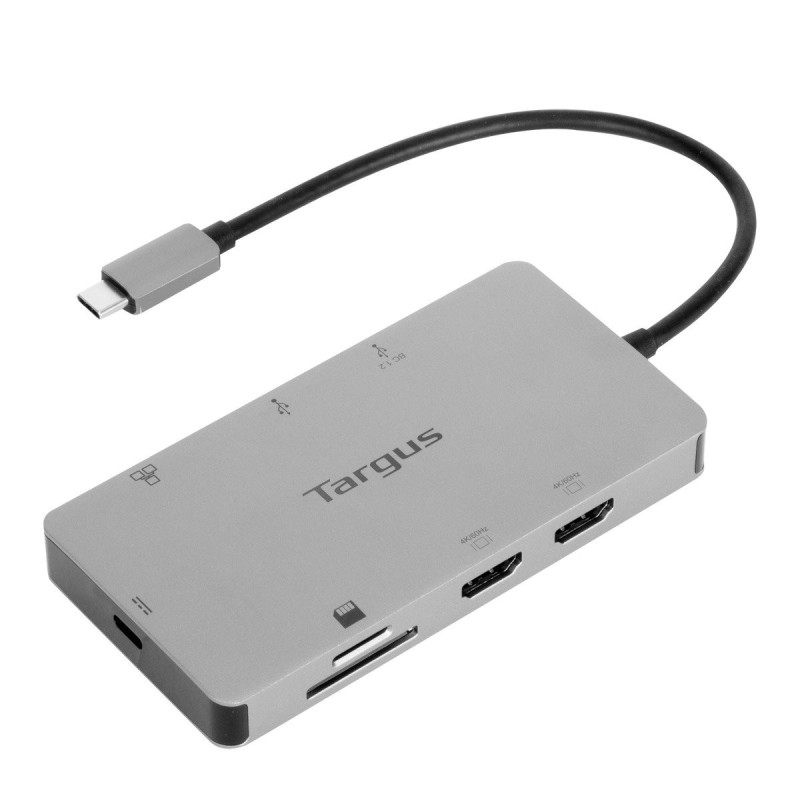 Targus DOCK423EU stacja dokująca Przewodowa USB 3.2 Gen 1 (3.1 Gen 1) Type-C Srebrny Targus DOCK423EU stacja dokująca Przewodowa USB 3.2 Gen 1 (3.1 Gen 1) Type-C Srebrny
