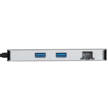 Targus DOCK423EU stacja dokująca Przewodowa USB 3.2 Gen 1 (3.1 Gen 1) Type-C Srebrny