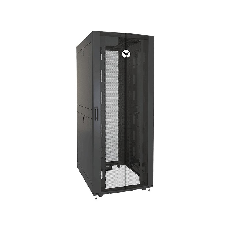 Vertiv VR3150SP stojak 42U Stojak wolnostojący Czarny, Przezroczysty