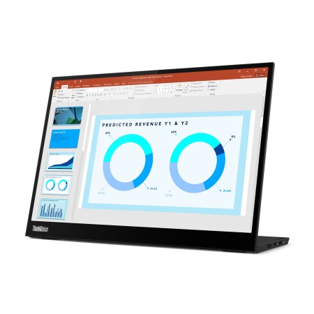 Lenovo ThinkVision M14d LED display 35,6 cm (14") 2240 x 1400 px 2.2K Czarny