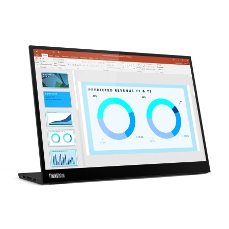 Lenovo ThinkVision M14d LED display 35,6 cm (14") 2240 x 1400 px 2.2K Czarny