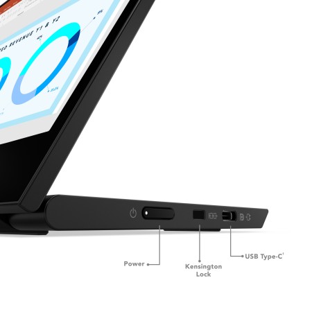 Lenovo ThinkVision M14d LED display 35,6 cm (14") 2240 x 1400 px 2.2K Czarny