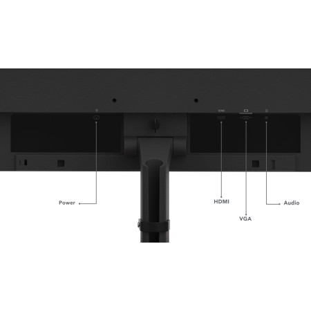 Lenovo ThinkVision S24e-20 monitor komputerowy 60,5 cm (23.8") 1920 x 1080 px Full HD Czarny