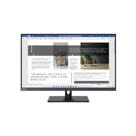 Lenovo ThinkVision S27i-30 LED display 68,6 cm (27") 1920 x 1080 px Full HD Szary