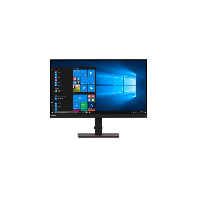 Lenovo ThinkVision T27q-20 monitor komputerowy 68,6 cm (27") 2560 x 1440 px Quad HD LCD Czarny